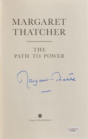 Lot #227 Margaret Thatcher Book - Image 1