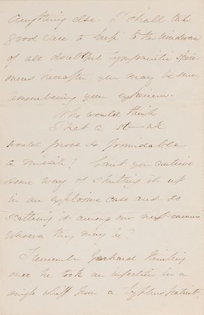 Lot #454 Oliver Wendell Holmes, Sr Handwritten Letter Signed - Image 2