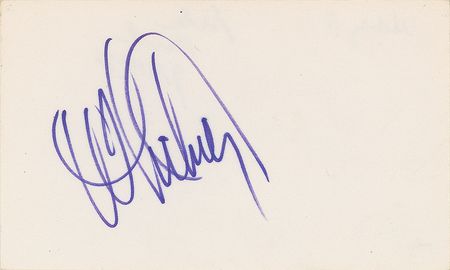 Lot #627 Whitney Houston Signature - Image 1