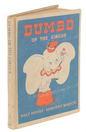 Lot #381 Walt Disney: Impressively inscribed Dumbo - Image 2