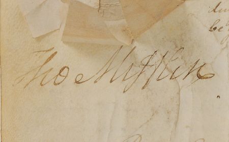 Lot #123 James Wilson and Thomas Mifflin Signed Document - Image 3