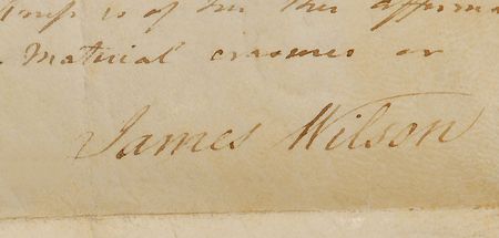 Lot #123 James Wilson and Thomas Mifflin Signed Document - Image 4
