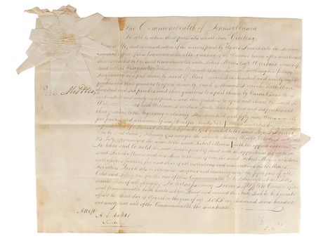 Lot #207 Thomas Mifflin - Image 1