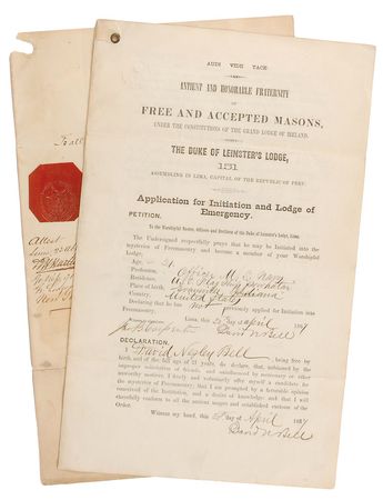 Lot #282 US Navy: Appealing fleet of Naval officers like Welles, Porter, and others - Image 2