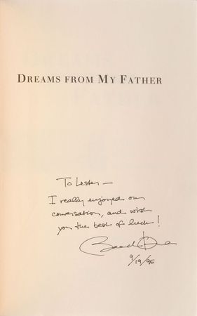 Lot #111 Barack Obama Book - Image 1