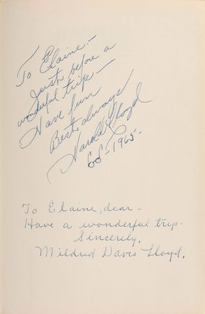 Lot #765 Harold Lloyd Book - Image 1