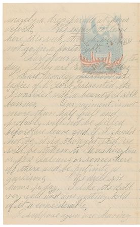 Lot #280 Union Soldier: “I am getting anxious to see the capitol of my country even if it does smell of powder” - Image 2