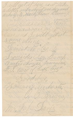 Lot #280 Union Soldier: “I am getting anxious to see the capitol of my country even if it does smell of powder” - Image 4