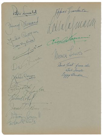 Lot #759 Hollywood Signature - Image 1