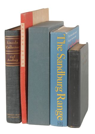 Lot #469 Carl Sandburg Books - Image 1