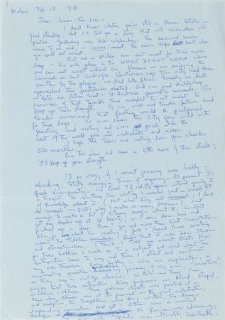 Lot #480 Thornton Wilder: The 72-year-old playwright on hobbies, overvaluation, and famous friends - Image 1