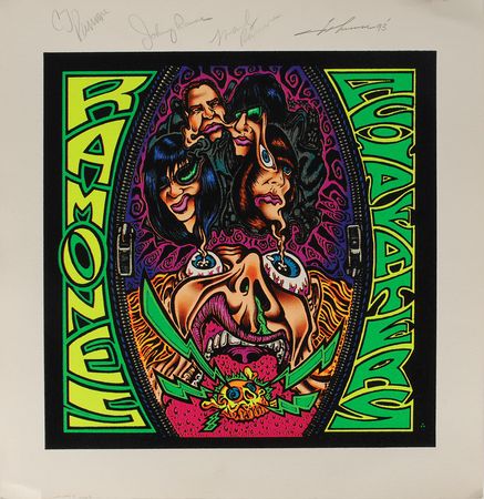 Lot #559 Ramones Signed Print Print - Image 1