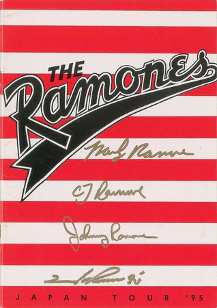 Lot #560 Ramones Signed Program Program - Image 1