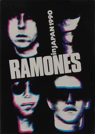 Lot #557 Ramones Signed 1990 Japan Program Program - Image 2