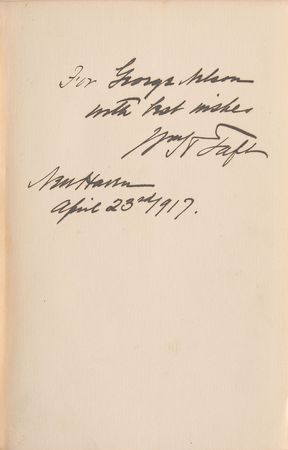 Lot #46 William H. Taft Book - Image 1