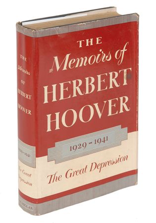 Lot #80 Herbert Hoover Book - Image 2