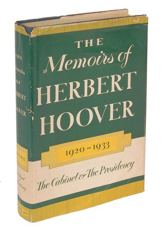 Lot #80 Herbert Hoover Book - Image 3