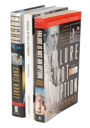Lot #329 Gene Cernan Books - Image 1