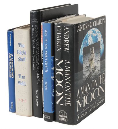 Lot #330 Gene Cernan Books - Image 1