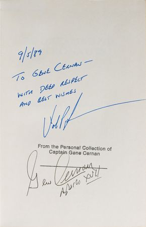 Lot #330 Gene Cernan Books - Image 2