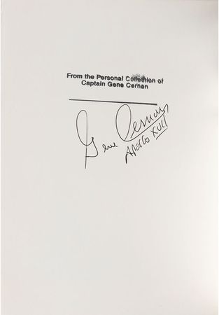 Lot #330 Gene Cernan Books - Image 9