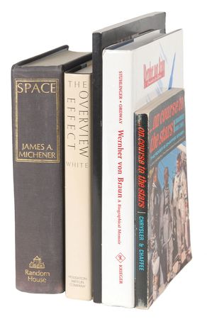 Lot #331 Gene Cernan Books - Image 1