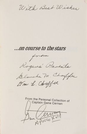 Lot #331 Gene Cernan Books - Image 2