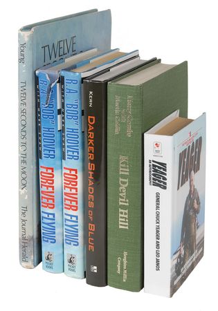 Lot #332 Gene Cernan Books - Image 1