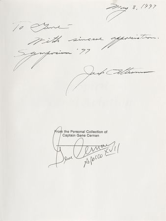 Lot #333 Gene Cernan Books - Image 6