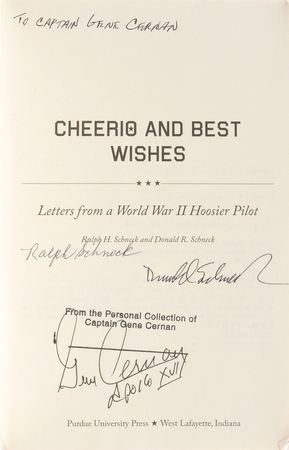 Lot #333 Gene Cernan Books - Image 7