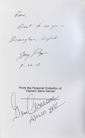 Lot #333 Gene Cernan Books - Image 8