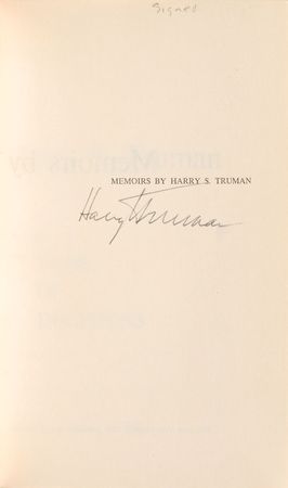 Lot #89 Harry S. Truman Book - Image 1