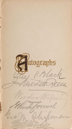 Lot #76 Woodrow Wilson Program - Image 1