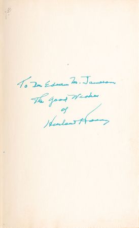 Lot #81 Herbert Hoover Book - Image 1