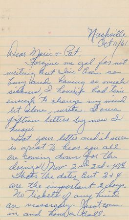 Lot #510 Patsy Cline: On her struggles and successes??They say ?Crazy? is a smash? - Image 1
