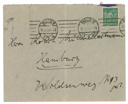 Lot #500 Wilhelm Furtwangler Handwritten Letter Signed - Image 3