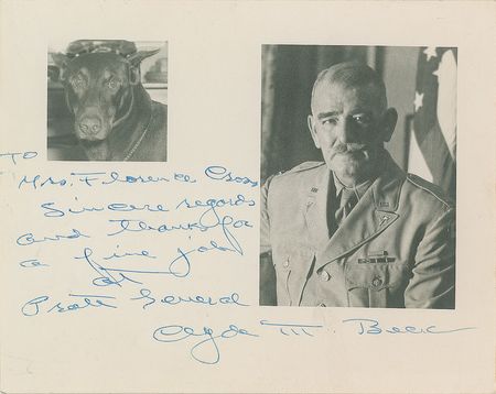 Lot #96 Dwight D. Eisenhower Signed Photograph - Image 2