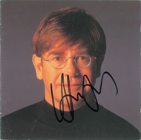 Lot #632 Elton John Signed Photograph and CD - Image 2