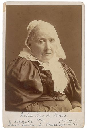 Lot #455 Julia Ward Howe Signed Photograph - Image 1