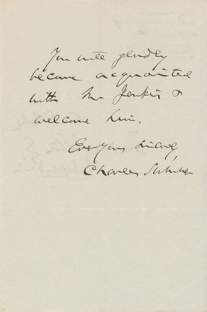 Lot #225 Charles Sumner Handwritten Letter Signed with Free Frank - Image 2