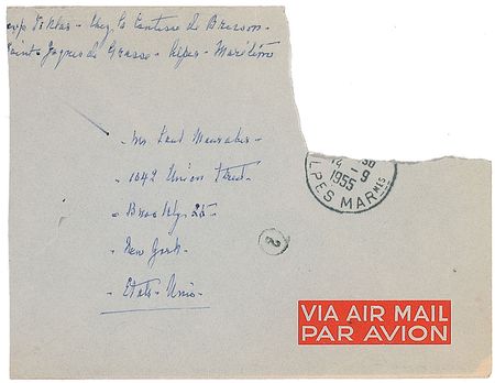 Lot #475 Alice B. Toklas Handwritten Letters Signed - Image 4
