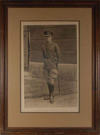 Lot #166 King Edward VIII: Massive photogravure of His Royal Highness Edward, Prince of Wales - Image 1