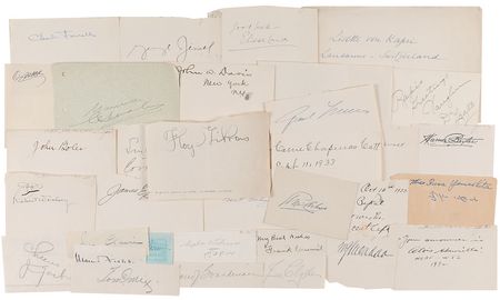 Lot #722 Waterman Autograph Album: Superb Waterman’s autograph album filled with over 100 celebrities - Image 5