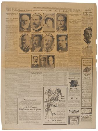 Lot #230 Titanic Newspapers - Image 9