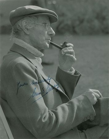 Lot #414 Sean O’Casey: Exceedingly rare portrait of the Irish playwright - Image 1