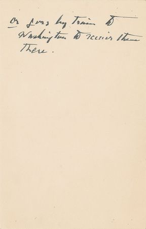 Lot #83 Franklin D. Roosevelt Autograph Notes - Image 2