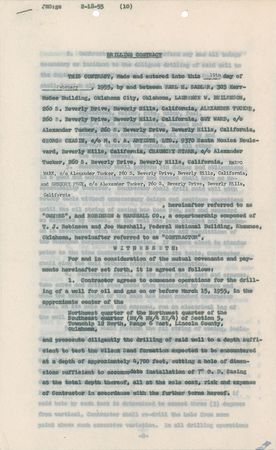 Lot #771 Harpo Marx and Gregory Peck Signed Document - Image 1