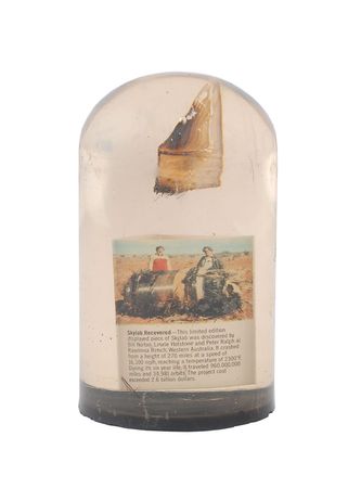 Lot #344 Skylab 1 Flown Fragment - Image 1