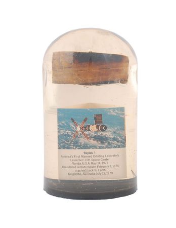 Lot #344 Skylab 1 Flown Fragment - Image 2