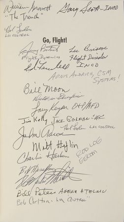 Lot #342 Mission Control Book - Image 1